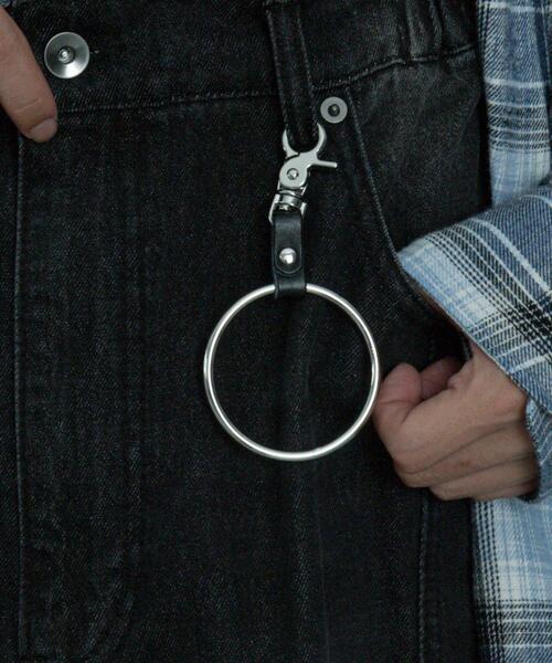 WEGO（ウィゴー）の「WEGO/BIGリングキーチェーン（キーケース/キーアクセサリー・メンズ・その他1・FREE）」の4枚目の写真