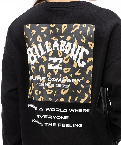 BILLABONG(ビラボン)の「【BILLABONG/ビラボン】24AW PATTERN LOGO SWEAT/バックプリントスウェットトレーナー(スウェット・レディース・ヘザーグレー/ブラック/ブラック系その他2/ライトブラウン/ホワイト・LARGE/MEDIUM)」の13枚目の写真