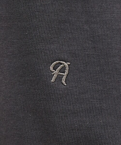 ABAHOUSE(アバハウス)の「ワンポイント刺繍 クルーネック長袖Tシャツ(Tシャツ/カットソー・メンズ・ホワイト/チャコールグレー/ピンク/ベージュ・44/48/46)」の19枚目の写真