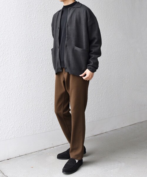 セール】SHIPS any:〈手洗い可能〉ハイゲージ ミラノリブ ブラッシュド