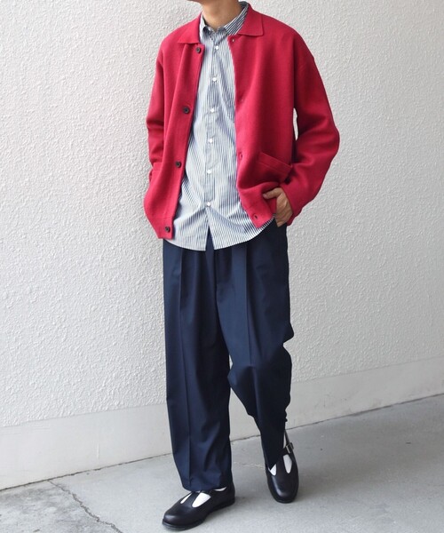 セール】SHIPS any:〈手洗い可能〉ハイゲージ ミラノリブ ブラッシュド