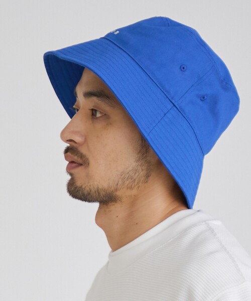 Manhattan Records(マンハッタン レコーズ)の「ManhattanRecords(マンハッタンレコード)別注ロゴ刺繍HAT(ハット・メンズ・ホワイト/コバルトブルー/ブラック・FREE)」の9枚目の写真