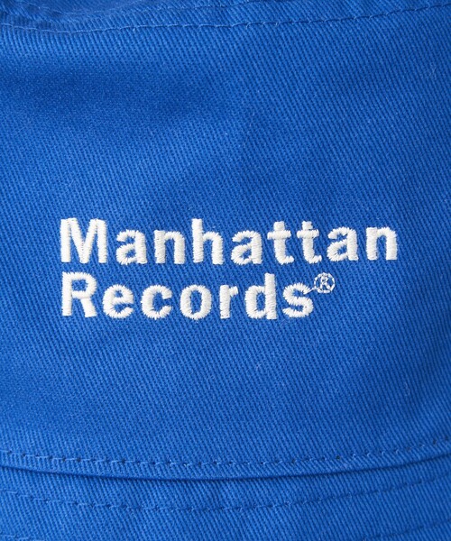Manhattan Records(マンハッタン レコーズ)の「ManhattanRecords(マンハッタンレコード)別注ロゴ刺繍HAT(ハット・メンズ・ホワイト/コバルトブルー/ブラック・FREE)」の17枚目の写真