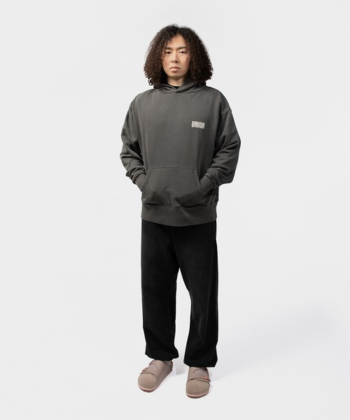 UNION(UNION TOKYO)(ユニオン)の「UNION TOKYO DUB HOODIE ユニオントーキョー フーディ(パーカー・メンズ・ブラック/グリーン・LARGE/MEDIUM/X-LARGE)」の8枚目の写真