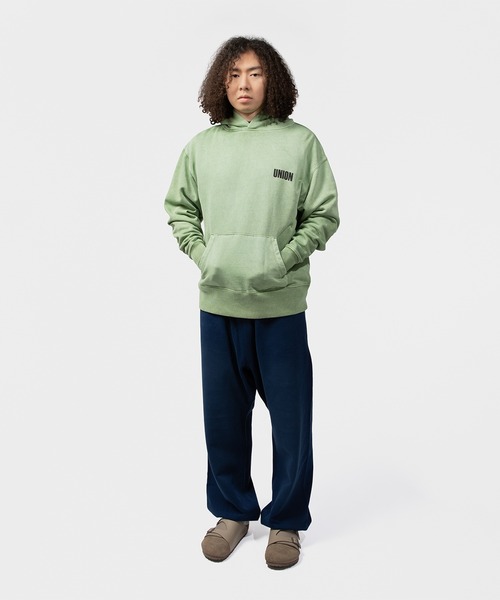 UNION(UNION TOKYO)(ユニオン)の「UNION TOKYO DUB HOODIE ユニオントーキョー フーディ(パーカー・メンズ・ブラック/グリーン・LARGE/MEDIUM/X-LARGE)」の5枚目の写真