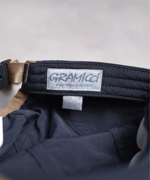 Gramicci（グラミチ）の「『GRAMICCI』NYLON GRAMICCI CAP（キャップ・メンズ・ブラック・FREE）」の8枚目の写真