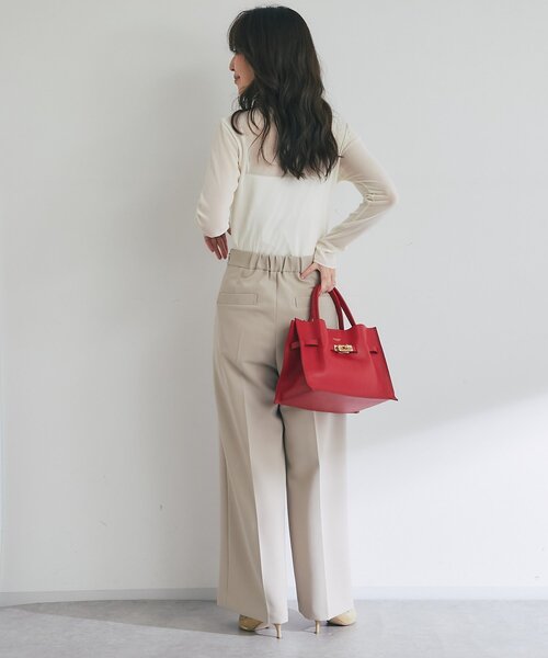 セール】【着回し力・女っぽタートル】フロッキーチュールタートル