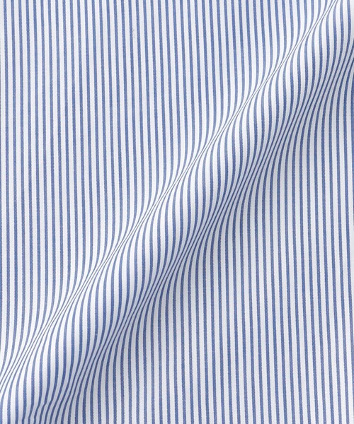 MACKINTOSH PHILOSOPHY（ﾏｯｷﾝﾄｯｼｭ ﾌｨﾛｿﾌｨｰ）の「コンパクトフィットシャツ（シャツ/ブラウス・レディース・ライトブルー/ホワイト/ダークネイビー・36/38）」の8枚目の写真