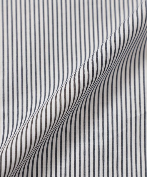 MACKINTOSH PHILOSOPHY（ﾏｯｷﾝﾄｯｼｭ ﾌｨﾛｿﾌｨｰ）の「コンパクトフィットシャツ（シャツ/ブラウス・レディース・ライトブルー/ホワイト/ダークネイビー・36/38）」の9枚目の写真