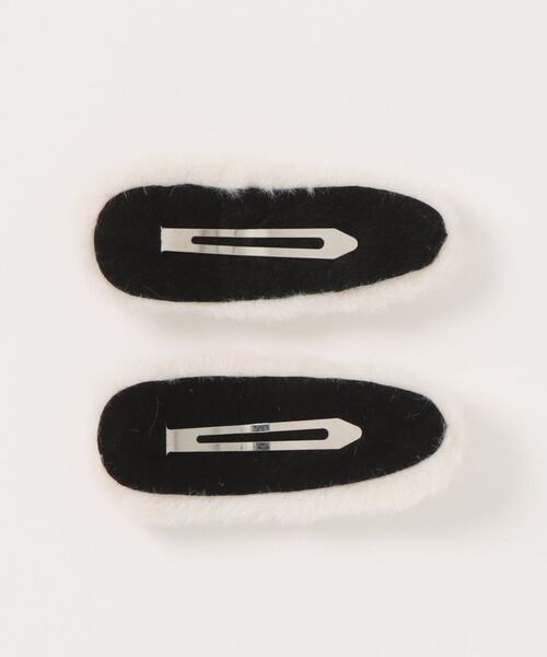 WC(ダブル シー)の「《2個セット★》もこもこヘアピンセット(ヘアピン・レディース・ホワイト/ピンク・FREE)」の19枚目の写真