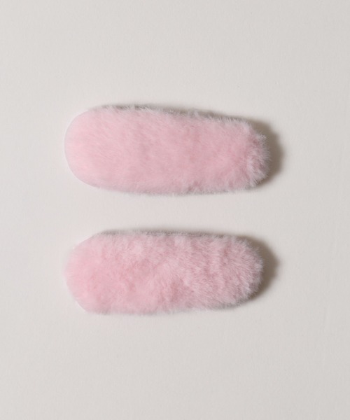 WC(ダブル シー)の「《2個セット★》もこもこヘアピンセット(ヘアピン・レディース・ホワイト/ピンク・FREE)」の17枚目の写真