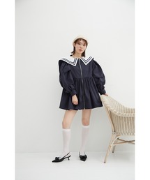 sismetry（シスメトリー）の「【SISMETRY】セーラードレスジャケット(MA)（ワンピース）」