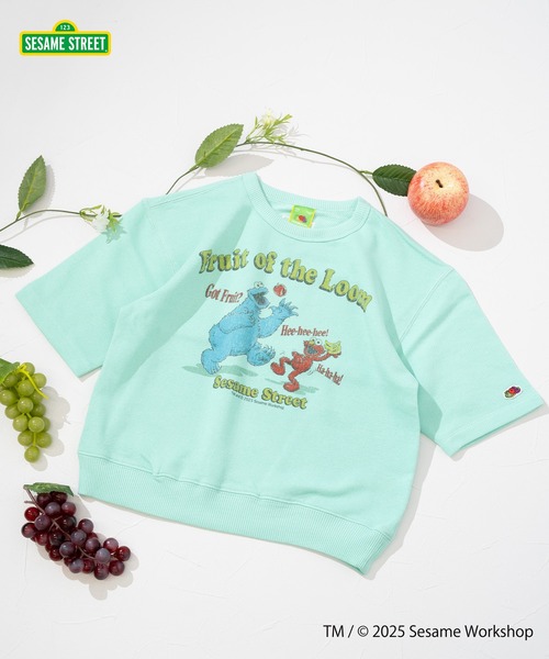 セール】ハーフスリーブスウェット① / セサミストリート / コラボ
