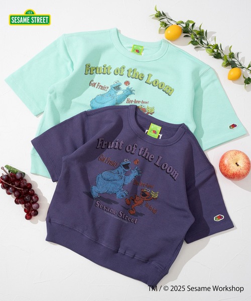 セール】ハーフスリーブスウェット① / セサミストリート / コラボ