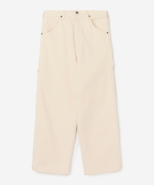 SCYE BASICS（サイベーシックス）の「SCYE BASICS | 〈別注〉ストレッチコットンダック カーペンターパンツ WOMEN（その他パンツ・レディース・ブラック/Nat/ブラウン・27/26）」の4枚目の写真