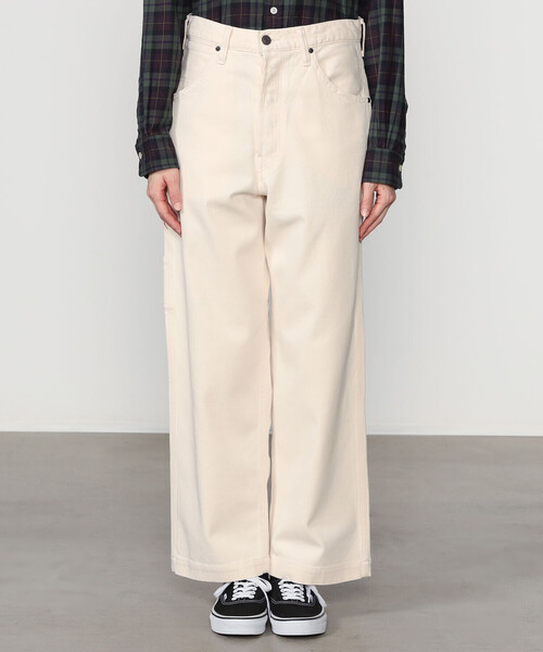 SCYE BASICS（サイベーシックス）の「SCYE BASICS | 〈別注〉ストレッチコットンダック カーペンターパンツ WOMEN（その他パンツ・レディース・ブラック/Nat/ブラウン・27/26）」の11枚目の写真
