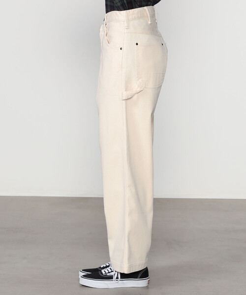 SCYE BASICS（サイベーシックス）の「SCYE BASICS | 〈別注〉ストレッチコットンダック カーペンターパンツ WOMEN（その他パンツ・レディース・ブラック/Nat/ブラウン・27/26）」の12枚目の写真