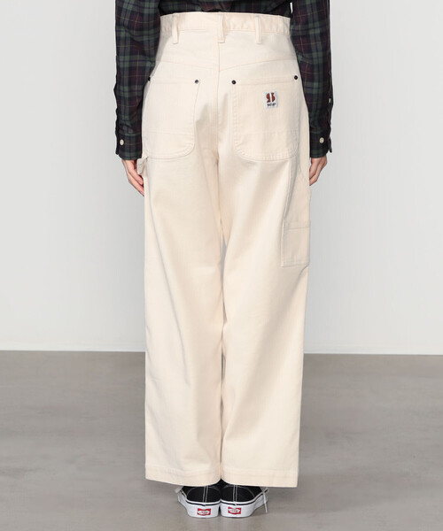 SCYE BASICS（サイベーシックス）の「SCYE BASICS | 〈別注〉ストレッチコットンダック カーペンターパンツ WOMEN（その他パンツ・レディース・ブラック/Nat/ブラウン・27/26）」の13枚目の写真