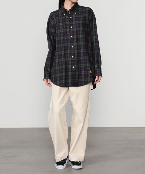 SCYE BASICS（サイベーシックス）の「SCYE BASICS | 〈別注〉ストレッチコットンダック カーペンターパンツ WOMEN（その他パンツ・レディース・ブラック/Nat/ブラウン・27/26）」の15枚目の写真