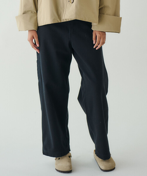 SCYE BASICS（サイベーシックス）の「SCYE BASICS | 〈別注〉ストレッチコットンダック カーペンターパンツ WOMEN（その他パンツ・レディース・ブラック/Nat/ブラウン・27/26）」の17枚目の写真