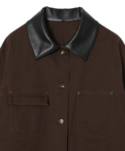 forget-me-nots(フォーゲットミーノッツ)の「forget-me-nots Cotton Jacket FMN-25AW-BL-001(その他アウター・レディース・ベージュ/ブラウン・FREE)」の10枚目の写真