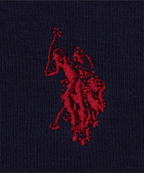 U.S. POLO ASSN.（ユーエスポロアッスン）の「∴WEGO/【大好評につき26春も再入荷★】U.S.POLO ASSN.別注ZIPパーカー（パーカー・メンズ・ブラック/オフホワイト/ネイビー/杢グレー・LARGE/MEDIUM/SMALL）」の14枚目の写真