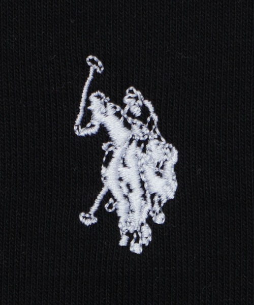 U.S. POLO ASSN.（ユーエスポロアッスン）の「∴WEGO/【大好評につき26春も再入荷★】U.S.POLO ASSN.別注ZIPパーカー（パーカー・メンズ・ブラック/オフホワイト/ネイビー/杢グレー・LARGE/MEDIUM/SMALL）」の12枚目の写真