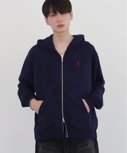 セール】∴WEGO/【大好評につき26春も再入荷☆】U.S.POLO ASSN.別注ZIP