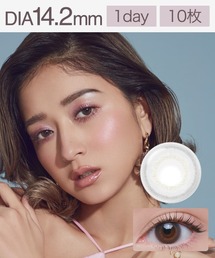 GROVI（グロヴィー）の「グロヴィー ワンデー ウォーターフルグレー (10枚入り)（コンタクトレンズ・カラコン）」