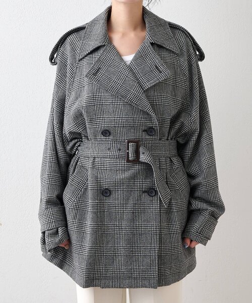 ウールミドルトレンチコート（トレンチコート）｜Whim Gazette