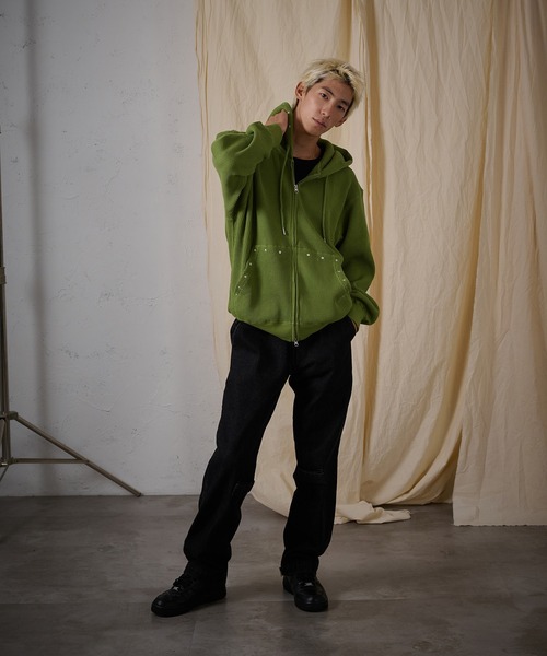 セール】WAFFLE STUDS ZIP HOODIE（パーカー）｜FTW（エフティ