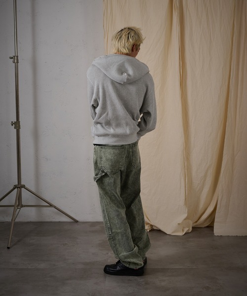 セール】WAFFLE STUDS ZIP HOODIE（パーカー）｜FTW（エフティ