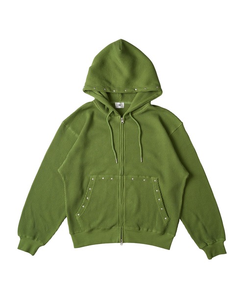 セール】WAFFLE STUDS ZIP HOODIE（パーカー）｜FTW（エフティ