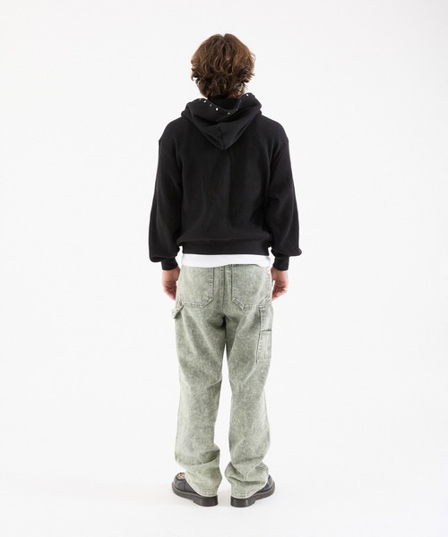 FTW（エフティダブリュー）の「WAFFLE STUDS ZIP HOODIE（パーカー