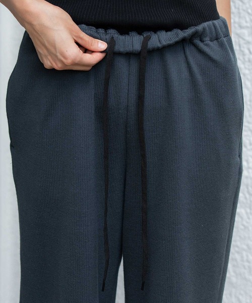 Munich（ミューニック）の「ニットライクジャージーワイドイージーパンツ（その他パンツ・レディース・キャメル/ダークグレー/ブラック・S/XS）」の5枚目の写真