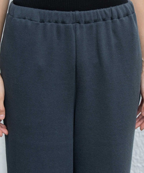 Munich（ミューニック）の「ニットライクジャージーワイドイージーパンツ（その他パンツ・レディース・キャメル/ダークグレー/ブラック・S/XS）」の4枚目の写真