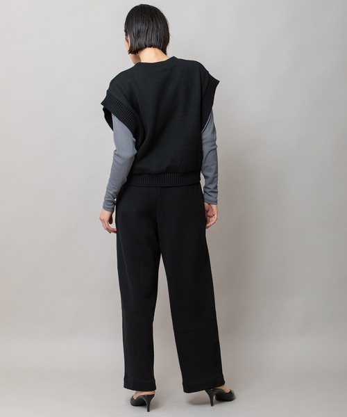 Munich（ミューニック）の「ニットライクジャージーワイドイージーパンツ（その他パンツ・レディース・キャメル/ダークグレー/ブラック・S/XS）」の11枚目の写真