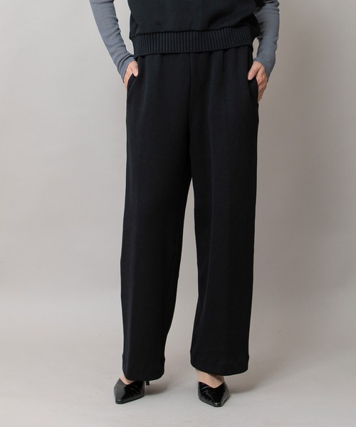 Munich（ミューニック）の「ニットライクジャージーワイドイージーパンツ（その他パンツ・レディース・キャメル/ダークグレー/ブラック・S/XS）」の8枚目の写真