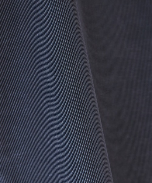 STUDIOUS（ステュディオス）の「【STUDIOUS】ナロープリーツスウェット（Tシャツ/カットソー・メンズ・ブラック/ブラウン/グレイッシュベージュ・1/2/3）」の10枚目の写真