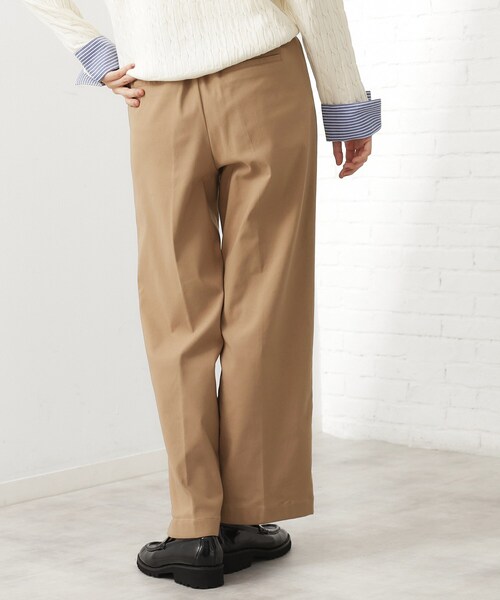 THE SHOP TK （ザ ショップ ティーケー ）の「【ラクで快適】ハイパーストレッチ あったか裏起毛ワイドパンツ（その他パンツ・レディース・ベージュ/ネイビー/ブラック/グレー・11/13/12）」の14枚目の写真