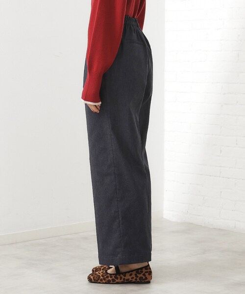 THE SHOP TK （ザ ショップ ティーケー ）の「【ラクで快適】ハイパーストレッチ あったか裏起毛ワイドパンツ（その他パンツ・レディース・ベージュ/ネイビー/ブラック/グレー・11/13/12）」の22枚目の写真