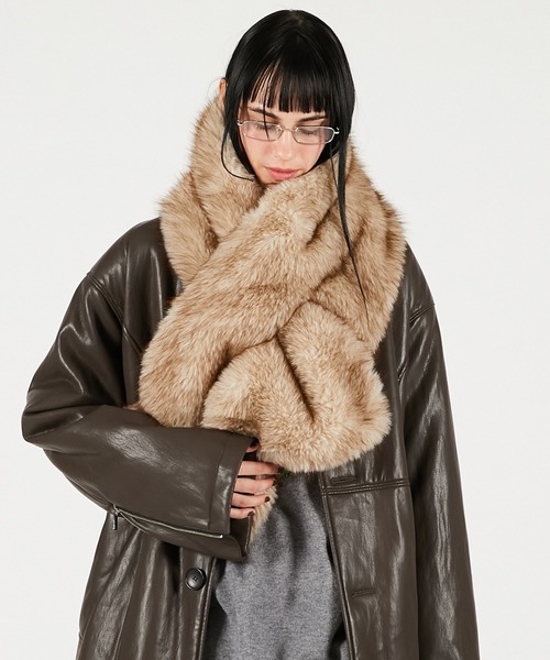 Pre-Order】ファーマフラー / Fur Muffler（マフラー）｜PRANK PROJECT