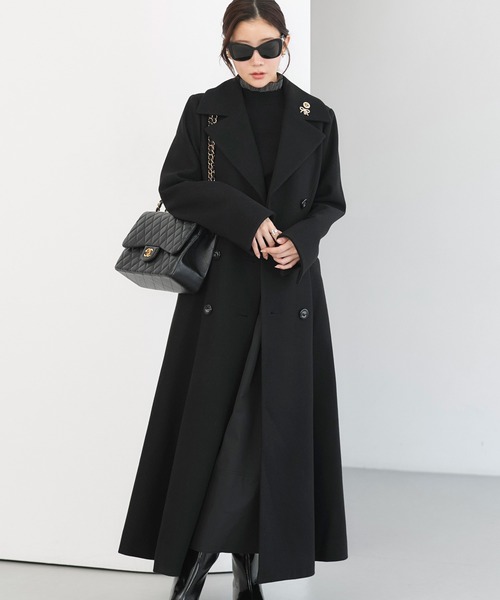 セール】マキシ フレアコート ｜ アウター / ウールコート / コート