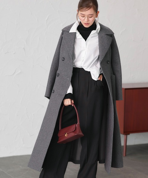 セール】マキシ フレアコート ｜ アウター / ウールコート / コート