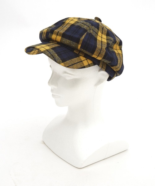 セール】an meets zakka 起毛肉厚ネルタータンチェック柄キャスケット