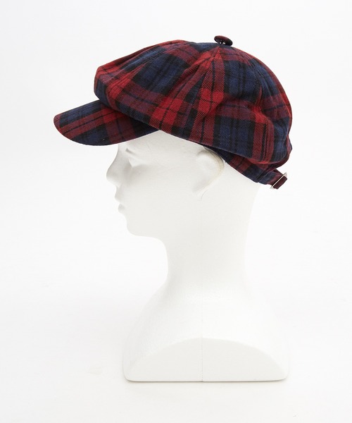 セール】an meets zakka 起毛肉厚ネルタータンチェック柄キャスケット