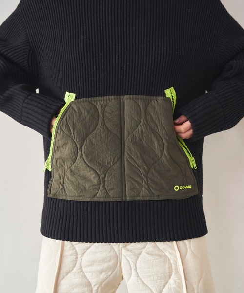 QUILTING DOCKING KNIT TOP（ニット/セーター）｜OMMO（オーエム
