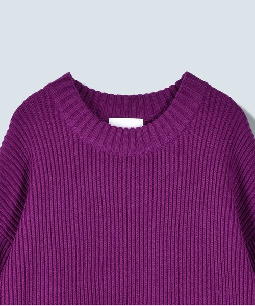 QUILTING DOCKING KNIT TOP（ニット/セーター）｜OMMO（オーエム