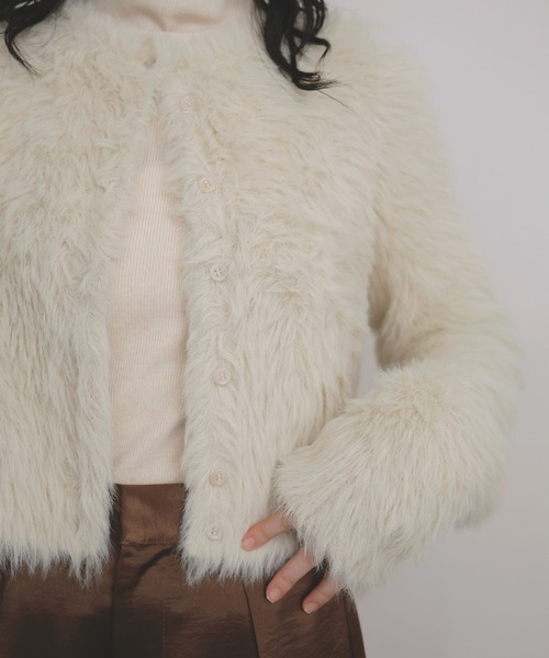 フェザーニットカーディガン（カーディガン/ボレロ）｜LIAN（リアン