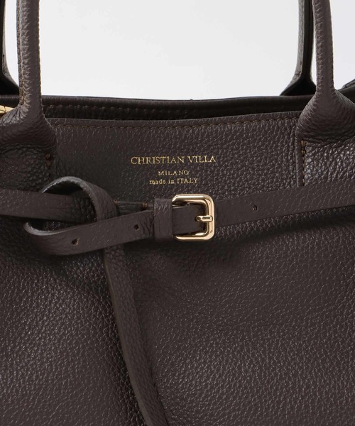CHRISTIAN VILLA（クリスチャンヴィラ）の「タックベルトトートバッグ